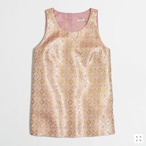 J Crew Factory Jacquard Top